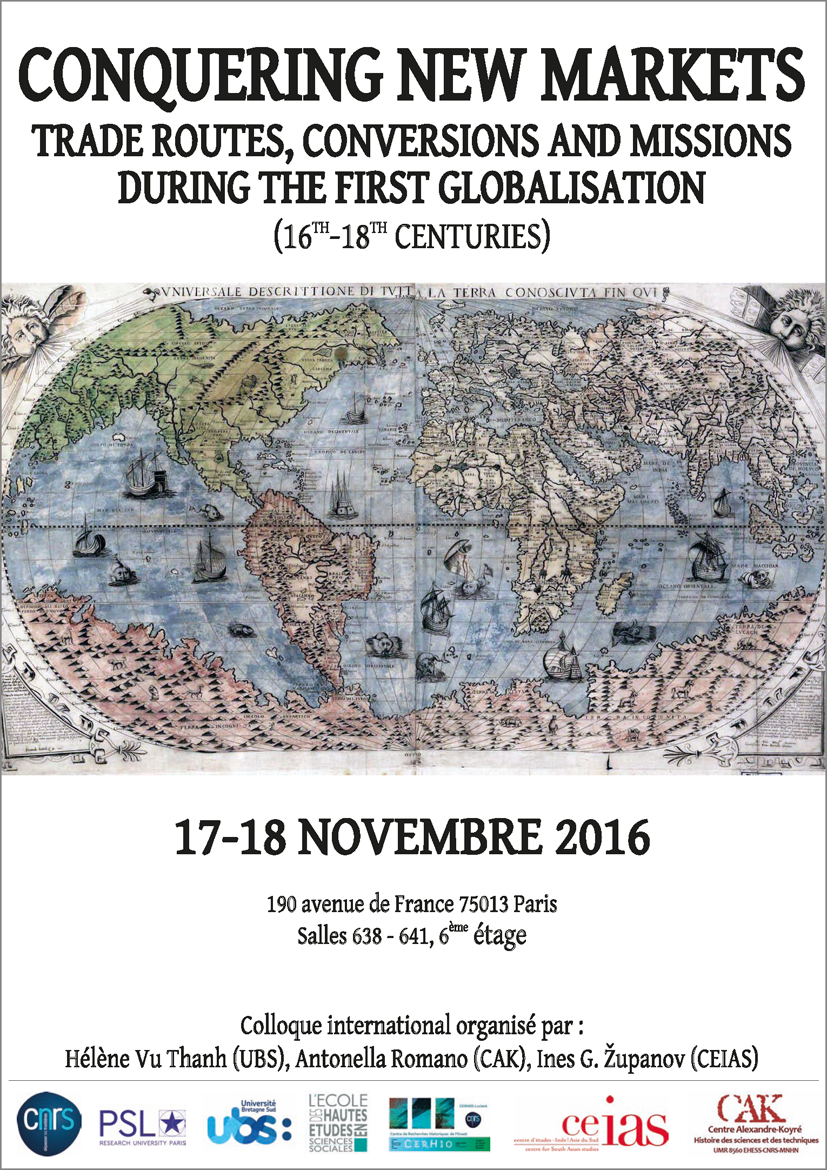 Conquering new markets. Trade routes, conversions and missions during the first globalisation (16th-18th centuries)